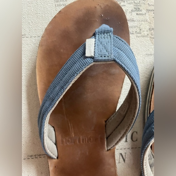 Hari Mari Boys Leather Flip Flops Size 12/13 - Picture 5 of 9